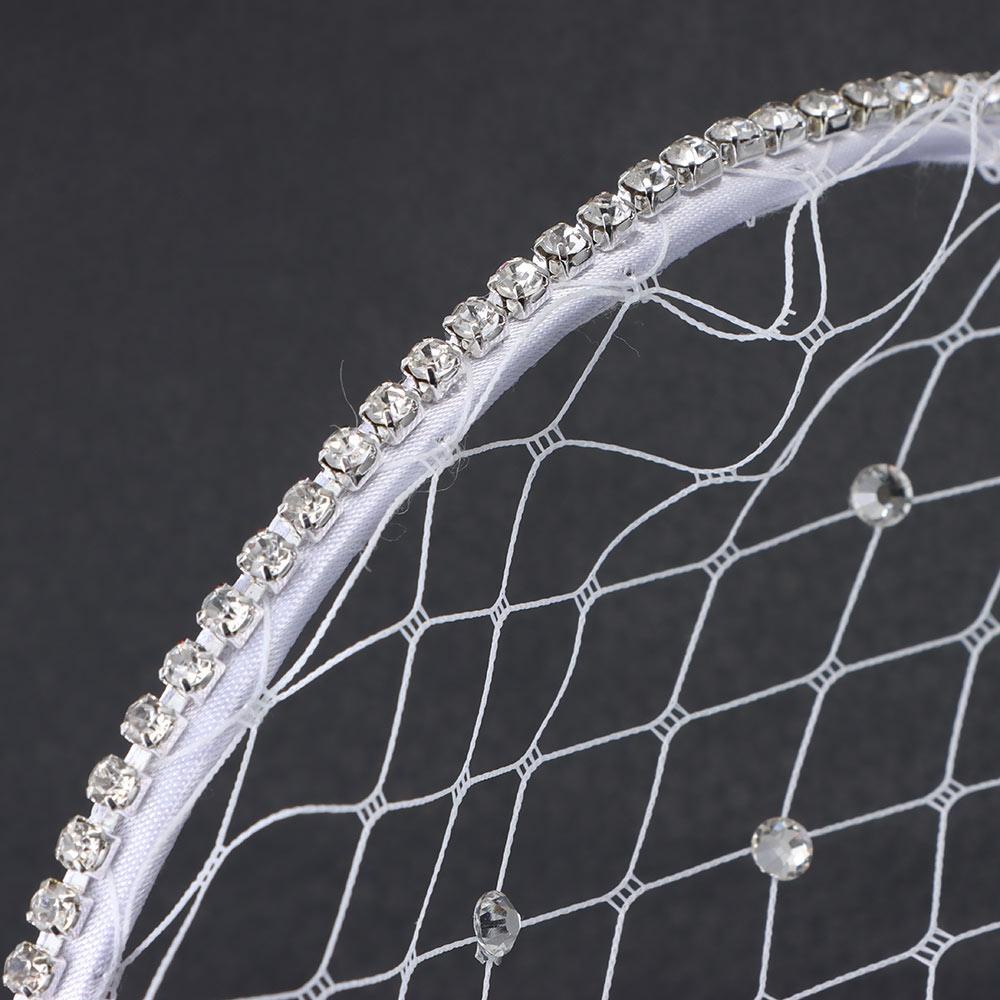 Mạng Che Mặt Dùng Trang Trí Tóc Cho Cô Dâu Trong Tiệc Cưới