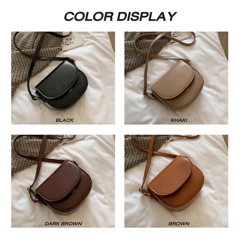 Túi đeo chéo YADOU da PU phong cách Hàn Quốc thời trang trẻ trung cho nữ