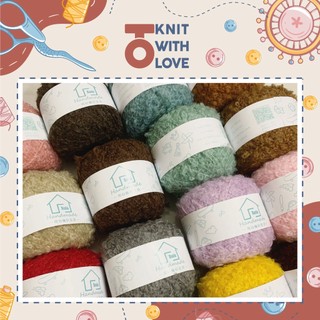 Len xù làm tóc búp bê Xuxia Handmade màu cực tây 40gr/cuộn (bảng màu từ 21, 22, 20A, 21A)