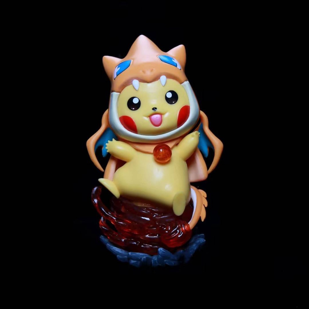 Đồ trang trí Pikachu Cosplay Charizard NS3 Dành Cho Bé