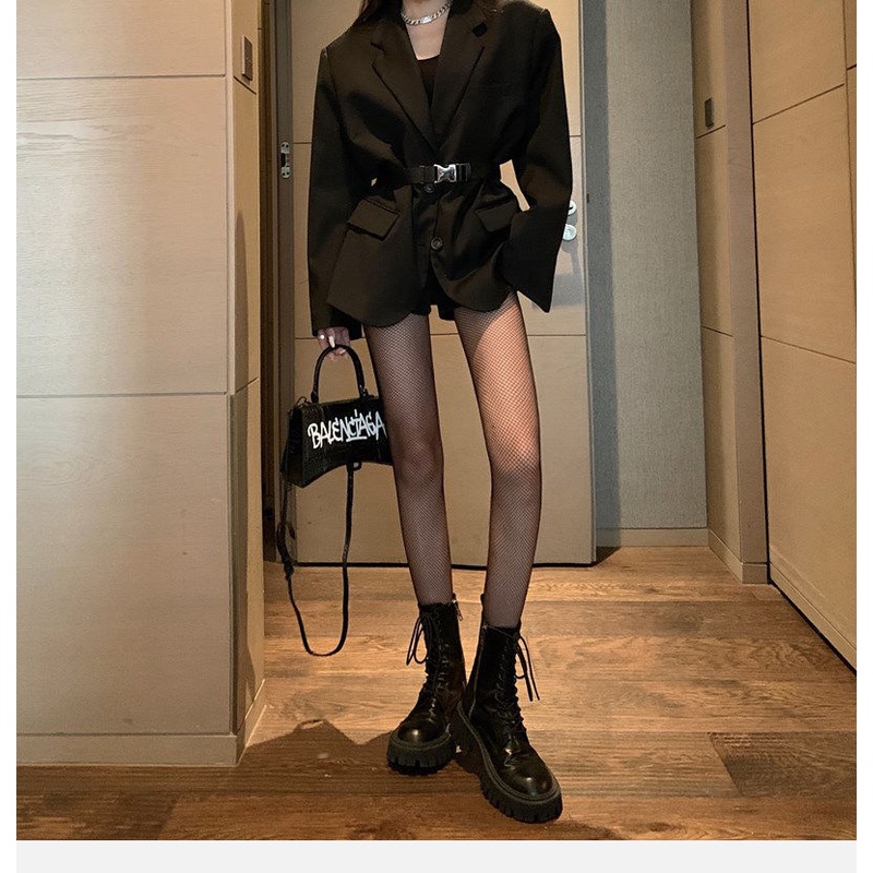 Xijing Quần Tất Lưới Hình Viên Kim Cương Quyến Rũ Gợi Cảm Cho Nữ