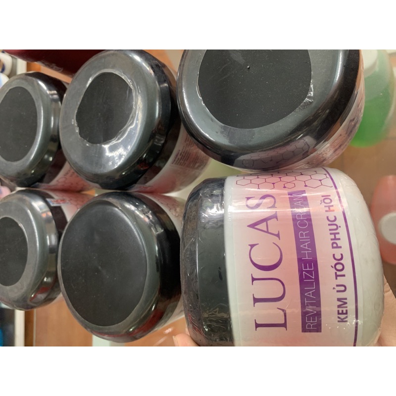 Kem ủ tóc phục hồi collagen Lucas