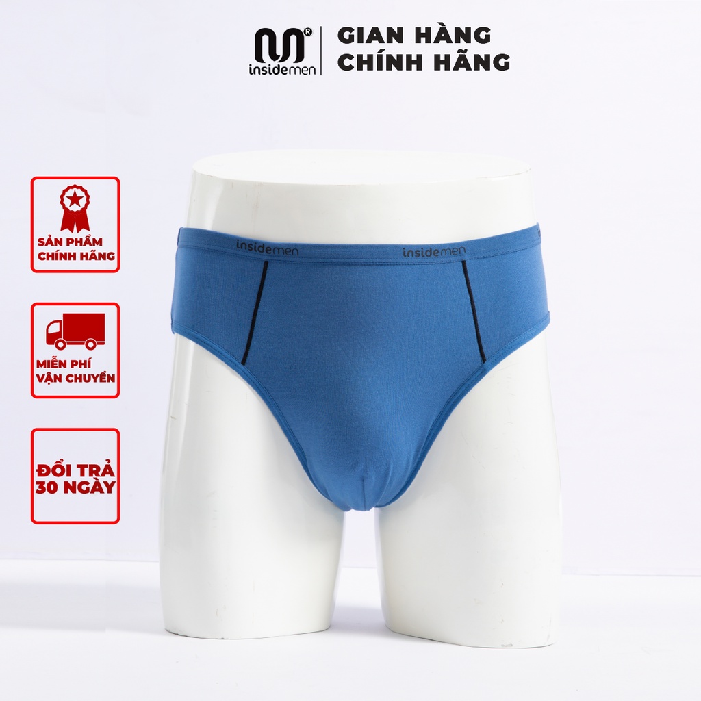 Quần lót nam INSIDEMEN chất liệu cotton mềm mại, thoáng khí, an toàn cho da - IBF006