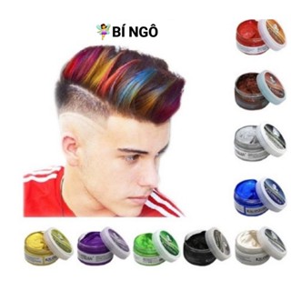Sáp Vuốt Tóc Tạo Kiểu, Đổi Màu Tạm Thời Kalanxuan Dành Cho Nam & Nữ Color Hair Wax 100gr