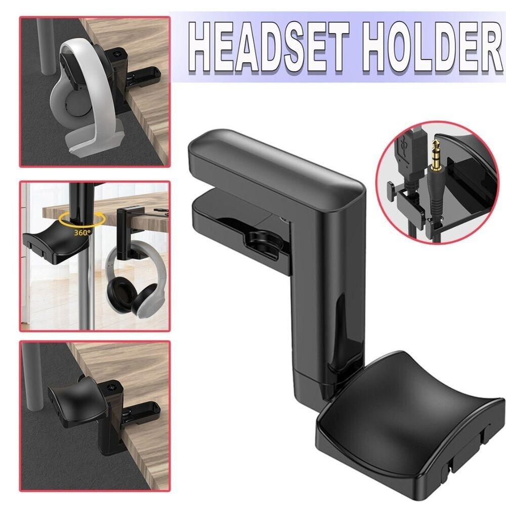 BEBETTERM Giá Đỡ Tai Nghe Xoay 360 Độ Tiện Dụng° Giá Đỡ Tai Nghe Chơi Game Để Bàn Xoay Được Tiện Dụng