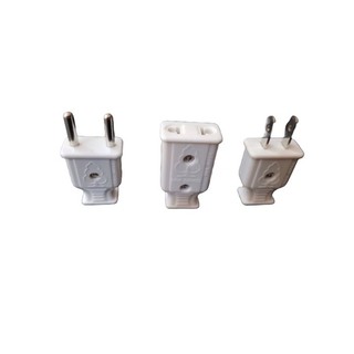 Phích cắm điện tròn, / Dẹp/ Cái,   Siêu Tải cao cấp Tiếp xúc tốt  Chịu nhiệt  Chống cháy
