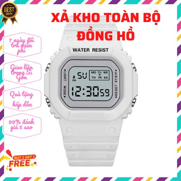 TOÀN BỘ Đồng hồ tuổi teen nam, nữ- đồng hồ thể thao phiên bản Hàn Quốc ulzzang retro -đồng hồ điện tử SPORT