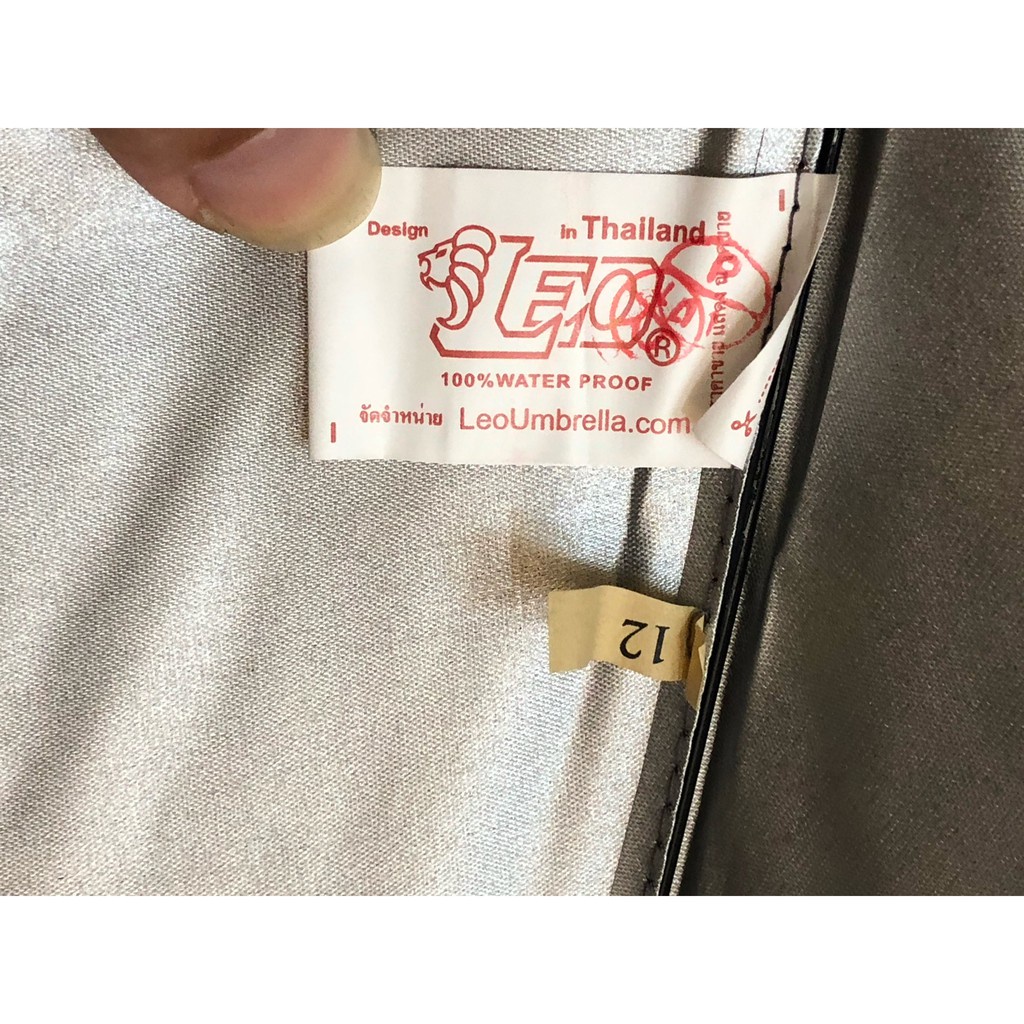 Ô gấp kẻ che mưa nắng gấp gọn Hiệu Leo Thái lan