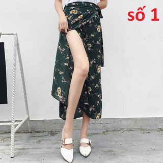 Chân váy quấn chống nắng, mặc nhiều kiểu Quảng Châu order mã 586