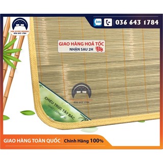 Chiếu trúc tây bắc, chiếu tăm nan tự nhiên, nằm mát, sạch, dễ vệ sinh