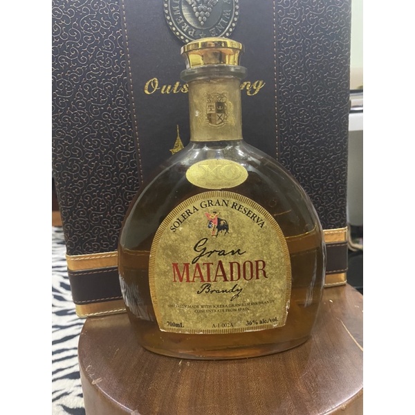 vỏ chai rượu ngoại XO Matador