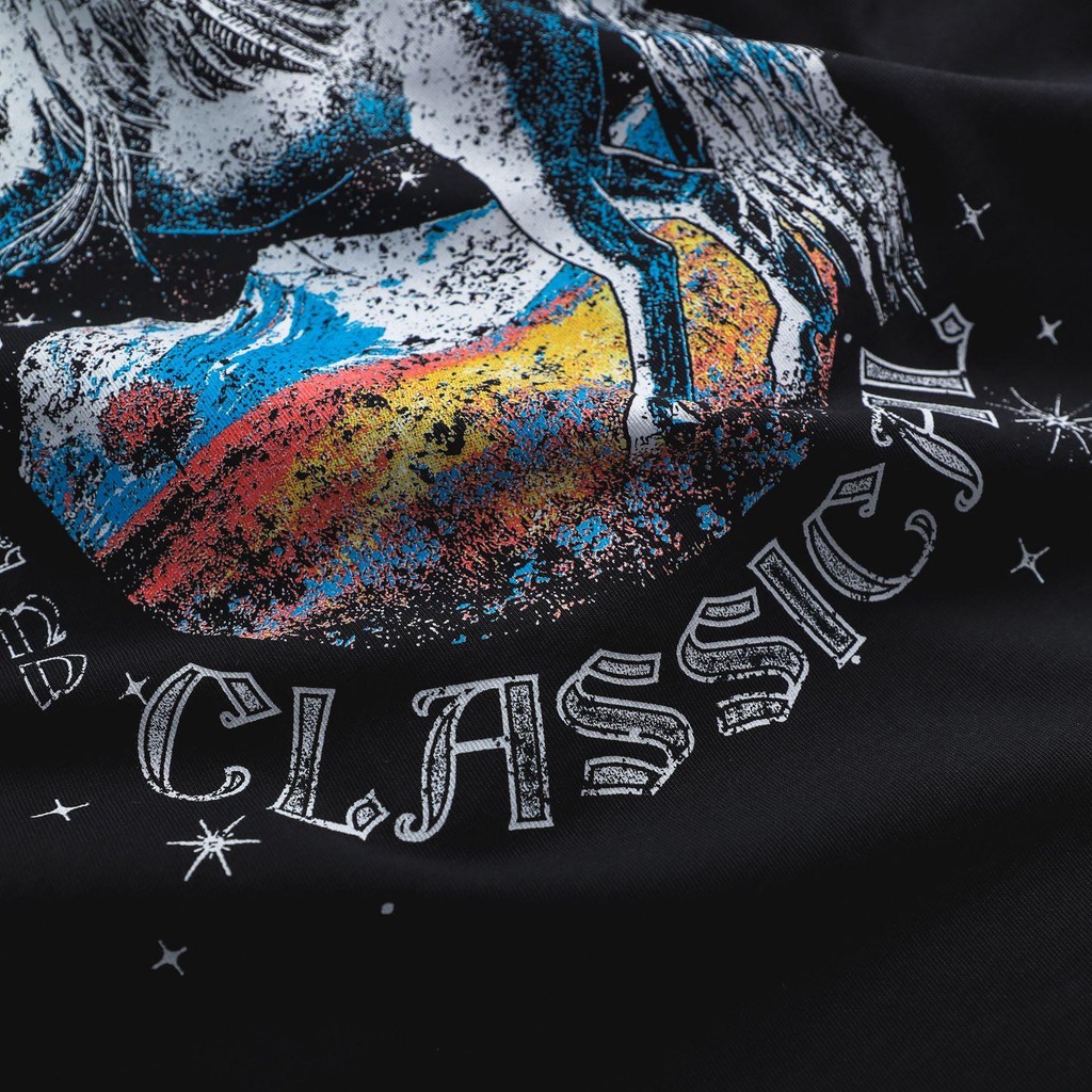 Áo Thun Ngắn Nam Drew Teat In Hình Nổi Bật Chất Vải Cotton Mềm Thoáng Phong Cách Trẻ Trung Form Thoải Mái - FAPAS