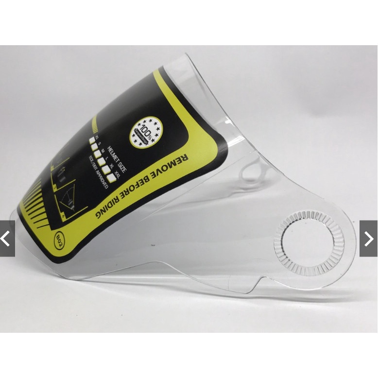 Kính thay thế cho mũ bảo hiểm 3/4 Asia M115 và Asia M168 - Phiên bản khói và tráng gương