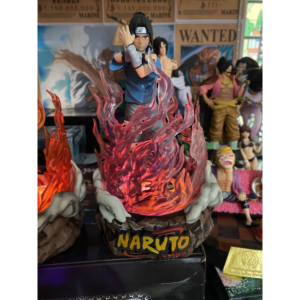 Mô Hình Naruto x sasuke thời thơ ấu có led có hiểu ứng Mô Hình Naruto giá rẻ