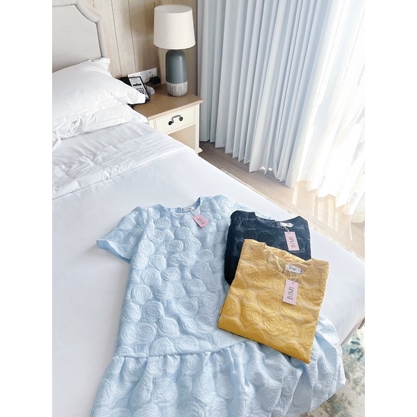 ĐẦM GẤM DỆT HOA - BIMI