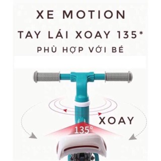 xe chòi chân vận động cho bé motion