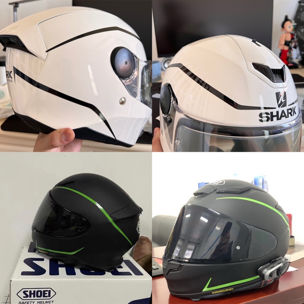 Miếng Dán Trang Trí Chống Nắng Chống Thấm Nước Cho Xe Mô Tô Kawasaki NINJA400 H2 H2SX