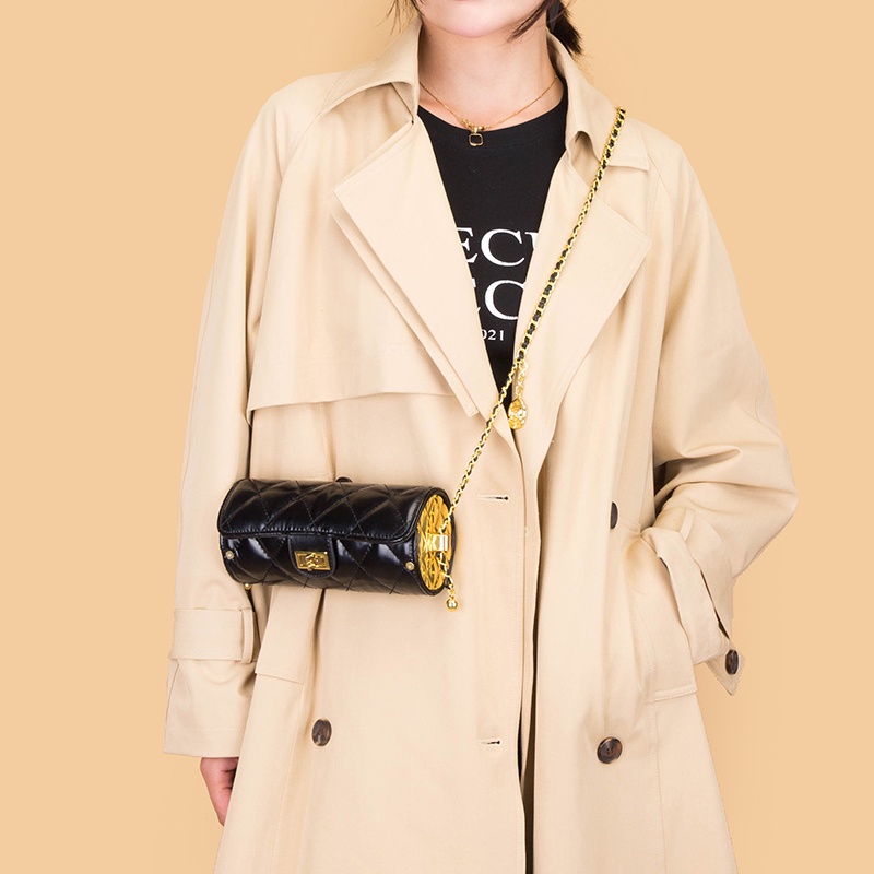 Túi Đeo Chéo Hình Thoi Phong Cách xiaoxiang Thời Trang Cho Nữ