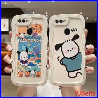 ốp lưng Oppo F9 A12 A7 A5S tpu Vỏ điện thoại silicon sóng lớn Vỏ mềm KLQ