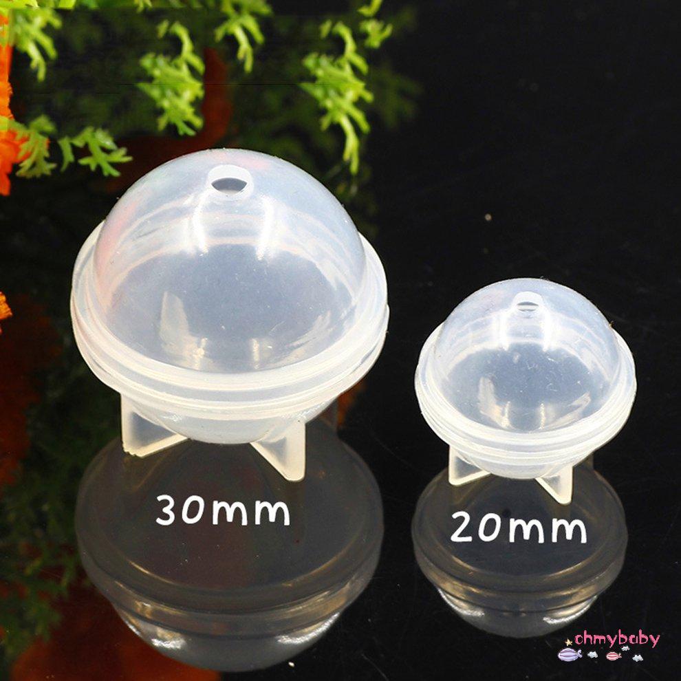Khuôn nhựa silicon hình cầu tròn Bóng Epoxy cho mẫu hoa trang sức [U/4]
