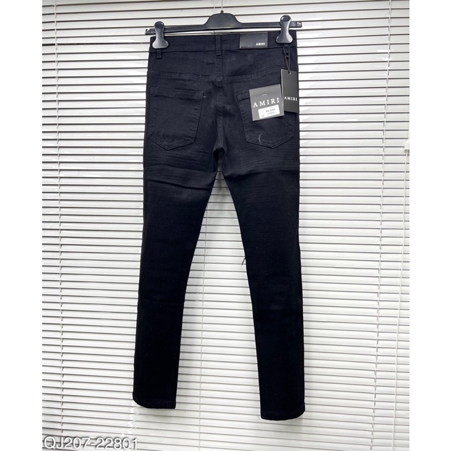 Quần AMI.RI Rách Vá Trắng Bản Mới