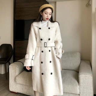 [ORDER] áo khoác MĂNG TÔ DÁNG DÀI lông cừu Quảng Châu order