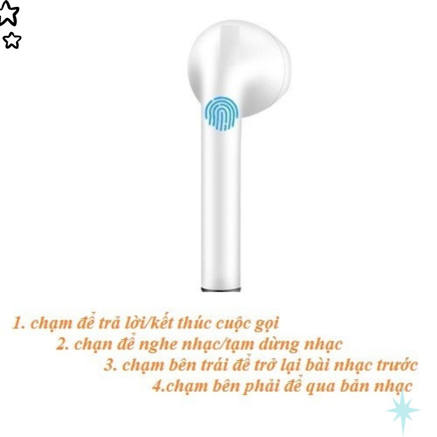 Tai Nghe Bluetooth J12 TWS 5.0 Có Micro Không Dây Nghe Gọi Thanh Sống Động Kết Nối Mạnh Mẽ - J12_Trang leli_store