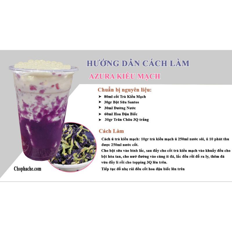 Trà gạo rang Trà Kiều Mạch Royal túi 500G