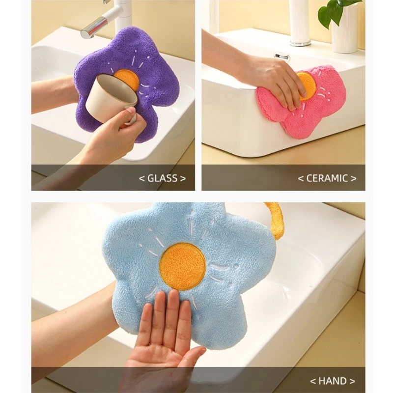 [Đặc trưng] Khăn Lau Tay Mềm Mại Thấm Hút Tốt Đa Năng Tiện Dụng