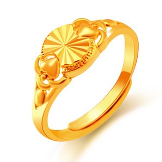 Pmrawc | Nhẫn Hở Mạ Vàng 24K FS295
