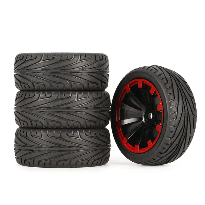 Bánh Xe Thay Thế Cho Xe Hơi Điều Khiển Từ Xa Tamiya TT01 TT02 TA-06 XV-01 PTG-2 HPI WR8 Kyosho HSP Tỉ Lệ 1 / 10