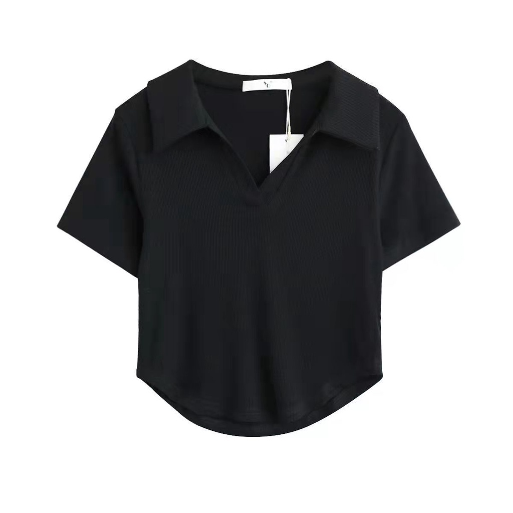 Áo cổ polo COZOK ngắn tay thời trang dành cho nữ