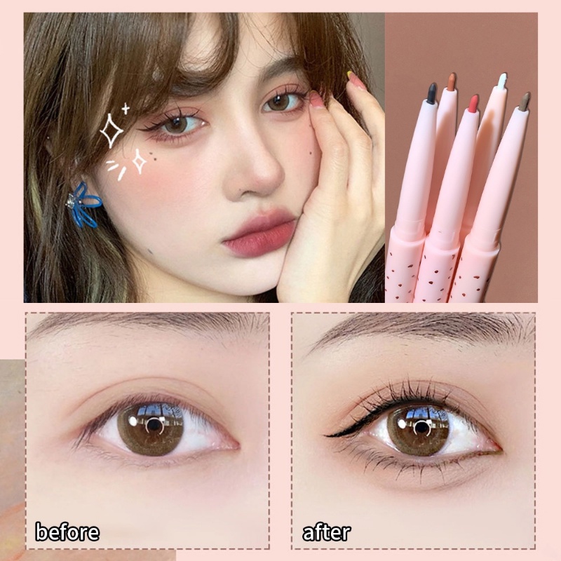 Bút Kẻ Mắt Dạng Gel Bobeini Chống Thấm Nước Mềm Mượt Dễ Lên Màu Lâu Trôi Không Nhòe Chuyên Nghiệp