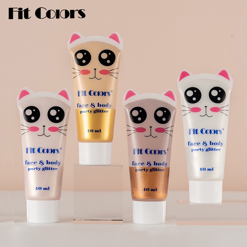 Phấn Bắt Sáng Dạng Lỏng Ánh Kim Tuyến Lấp Lánh Cho Mặt Và Cơ Thể