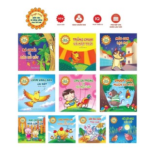 Sách - Truyện tranh giáo dục kĩ năng sống (10 cuốn)
