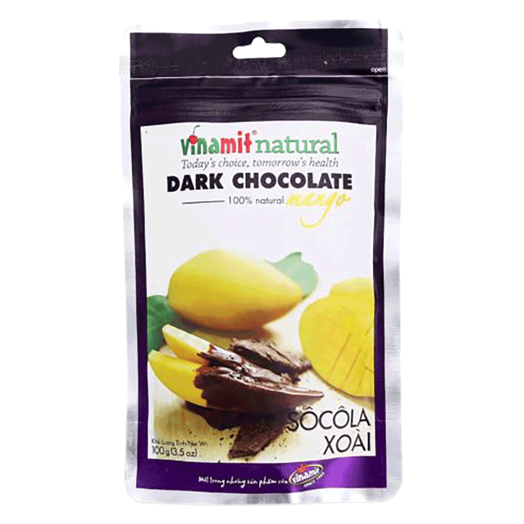 Xoài Dẻo Phủ Socola Vinamit 100G