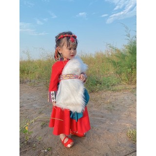 Trang phục tây tạng mông cổ trẻ em