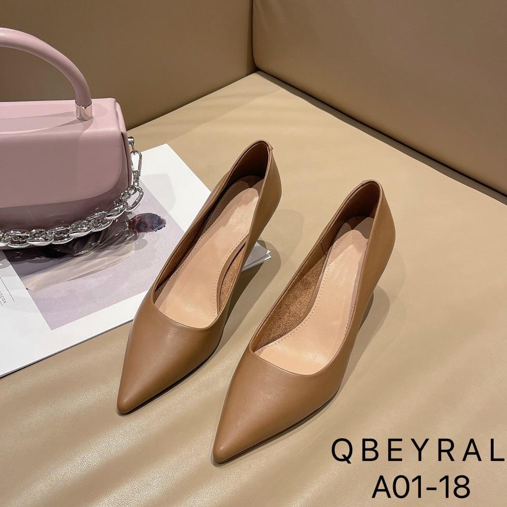 GIÀY QBEYRAL TRƠN NHỌN A01-18
