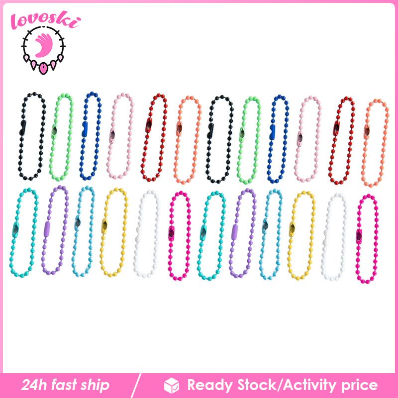 Set 100 Hạt Cườm Xỏ Lỗ Dùng Để Làm Trang Sức Thủ Công