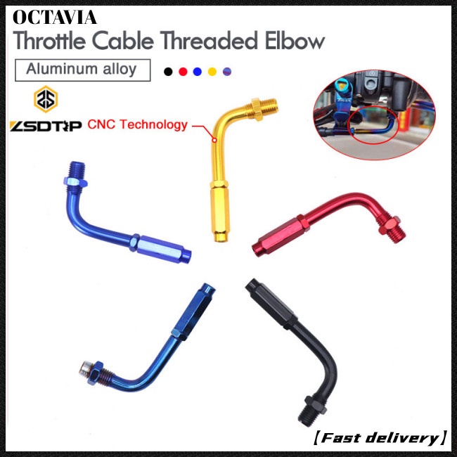 Dây Cáp Điều Chỉnh Gia Tốc Độ 90 Độ M10 Cho Xe Mô Tô