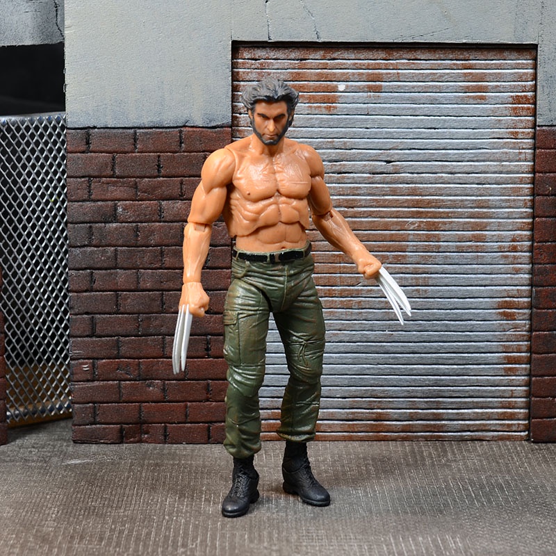 Mô Hình Nhân Vật Jackman Uncle Wolf X-MEN 20cm Tỉ Lệ 1 / 6
