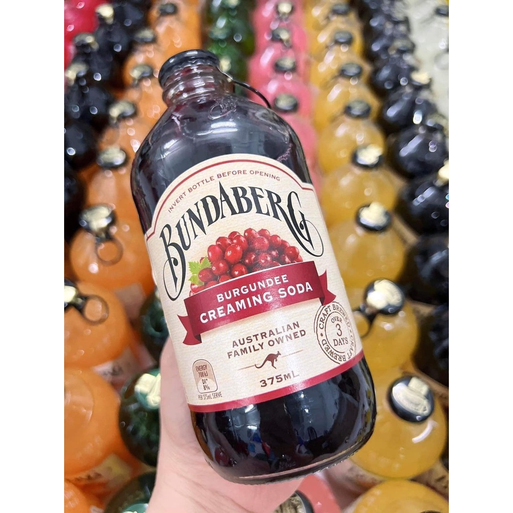 🍹🍹NƯỚC ÉP TRÁI CÂY CÓ GAS  BUNDABERG ÚC 🌿🌿