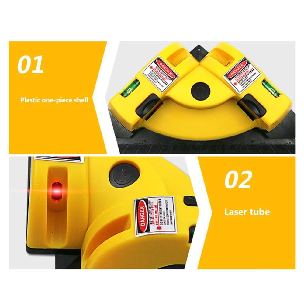 Dụng Cụ Đo Góc Bằng Laser Hình Vuông Chuyên Dụng Cho Chế Biến Gỗ