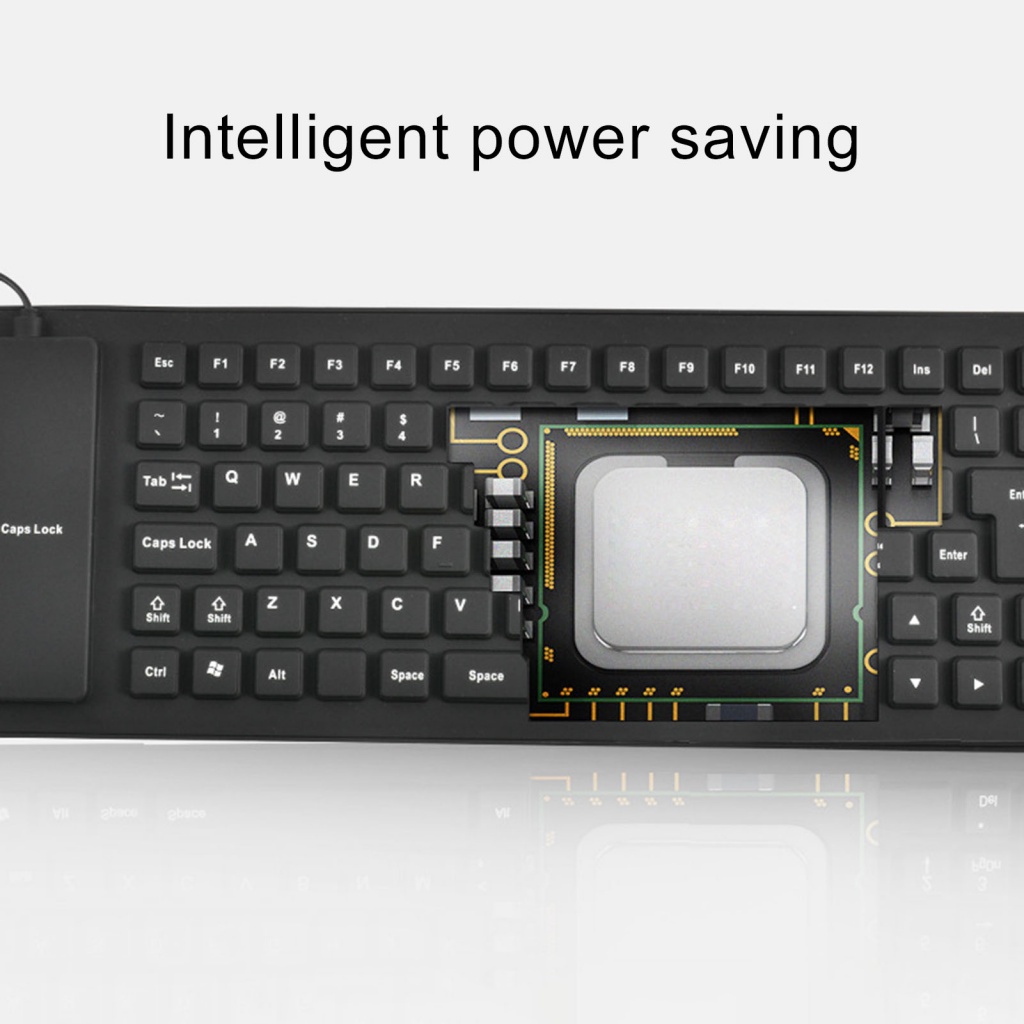 Bàn Phím Máy Tính 85 Phím Bằng Silicon Mềm Có Dây Kết Nối USB