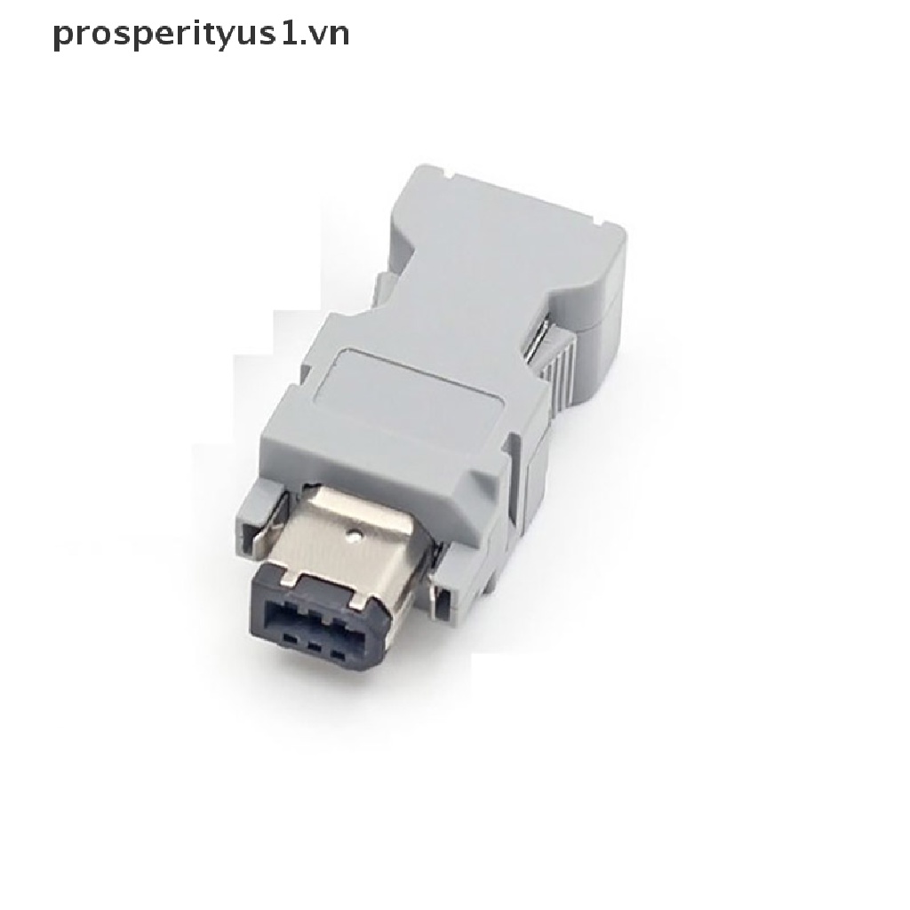 1 Đầu Nối Female 6 Pin firewire IEEE 1394 Cho Động Cơ Servo