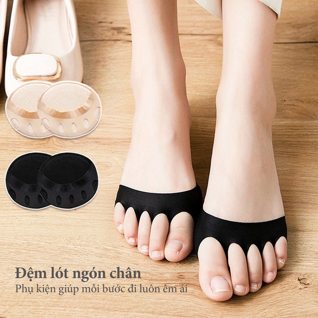 Miếng lót bàn chân miếng lót giày đệm bàn chân trước chống trượt, chống đau PK010 tiện dụng mang giày cao gót