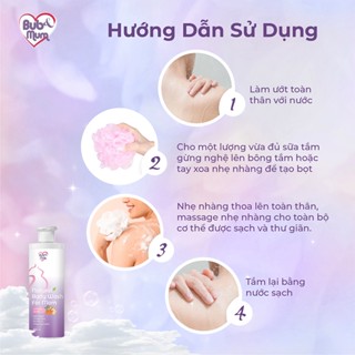 Sữa tắm thảo mộc gừng nghệ organic bub&mum 50g 500ml làm đều màu da - ảnh sản phẩm 6