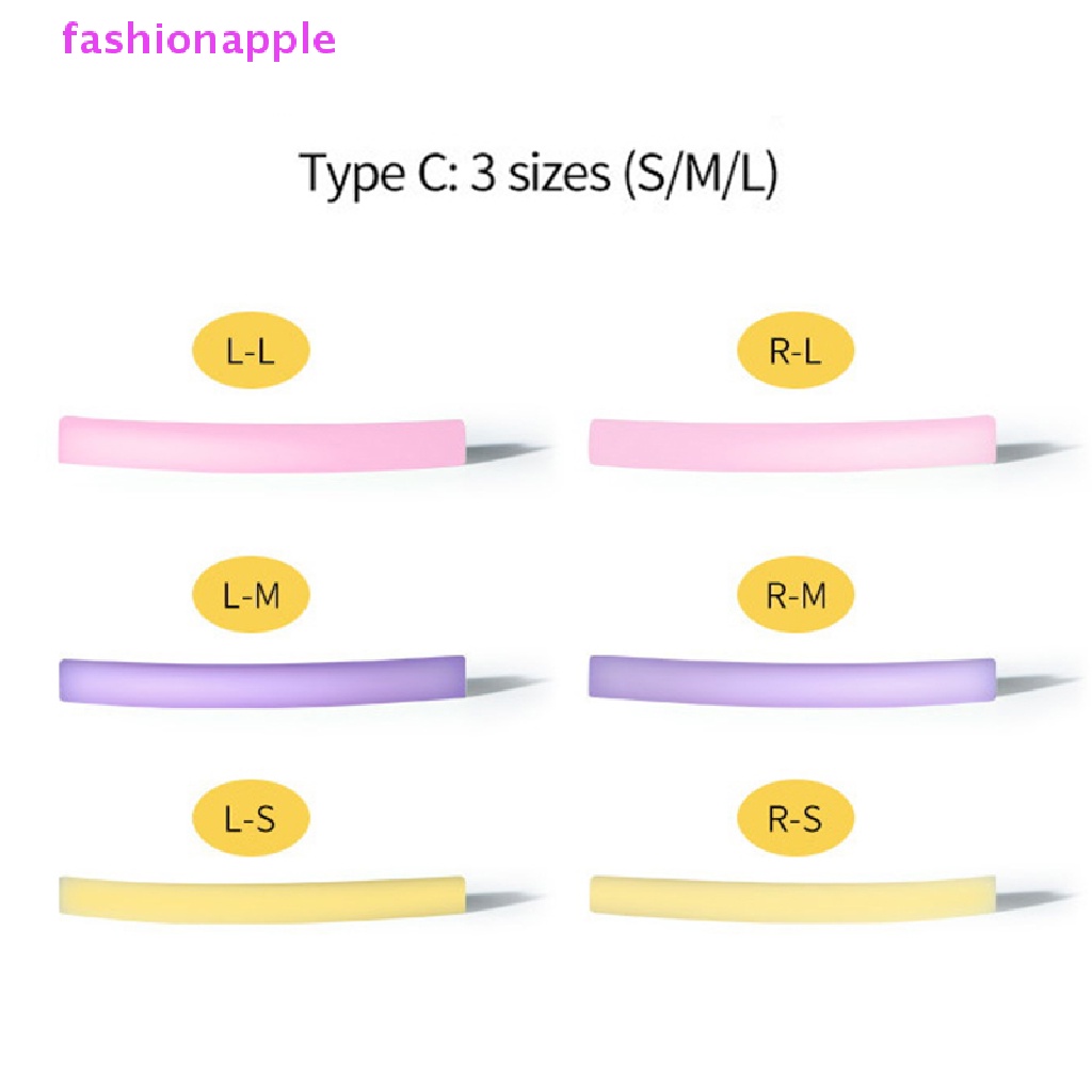 Bộ 8 Cặp Đệm Silicone Uốn Cong Lông Mi Tái Sử Dụng Linh Hoạt