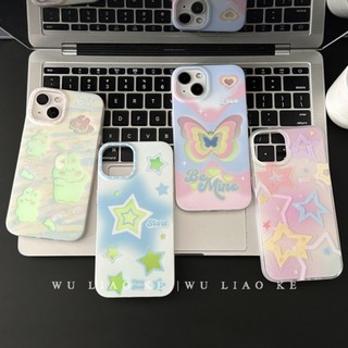 Ốp Điện Thoại In Hình Bướm Màu Laser Cho iphone14promax / 13promax12promax 12 New Style 11