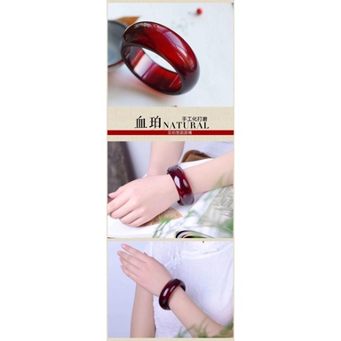 Vòng Tay Đá Hổ Phách Tự Nhiên Đá Hổ Phách Tự Nhiên Thời Trang Cho Nữ